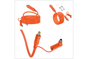 5M 12AWG DC energy storage cable car charging to DC7909&8020 power cord mobile energy storage power charging cable