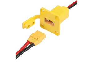 0.3M 12AWG XT60 Panel Plug Charging Cable outdoor energy storage power supply mobile portable power station charging cable