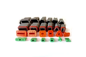 Customized Auto Truck Trailer Wiring Kits Types Deutsch Connectors Receptacle DT04-2P DT06-3S DT04-3P DT06-4S DT04-4P DT06-6S