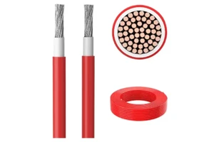 Cross-border Supply PV Photovoltaic Power Cables XLPE Waterproof High Temperature Resistance Direct Current Solar Cable High