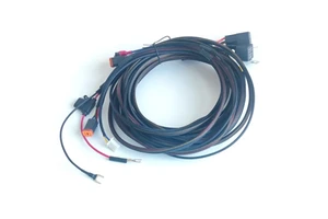 IATF16949 Factory High Low Beam LED Work Light Fog Light Auto On-Off Switch Dual Relay Wiring Harness for Off Road Motorcycles