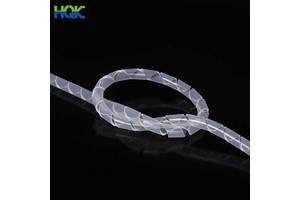 Factory Supply Hot Sales Extruded Silicone Silicone Spiral Tube/winding/protection/wiring Harness Storage