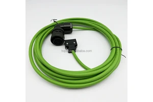 FOLINKHUI PVC PUR High Flexible Servo Encoder Motor Cable CNV2C-2P-5M 10M 15M 20M Feedback Cable With Drag Chain in Stock