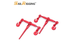 Heavy Duty Chain Binder 1/2 -5/8 G70 Heavy Haul 13000lbs Ratchet Chain Load Binders US Type Ratcheting Binder For Tie Down