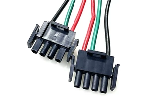 Custom Cable Assembly Car 1-350779-1 1-350779-9 4p Power Plug Wire Harness