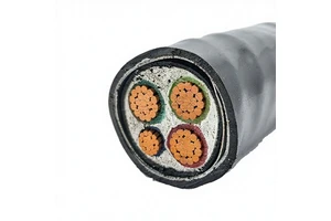 VV22 1.8/3kV Copper Core PVC Insulated Steel Tape Armoured PVC Sheathed Power Cable for Construction and Underground Laying