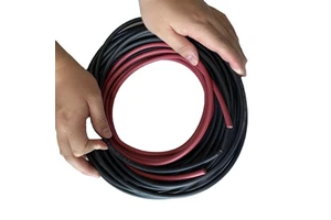 RPVU90 solar photovoltaic wire cable renewable energy project 2000 Volt aluminum household solar cable 2x6mm