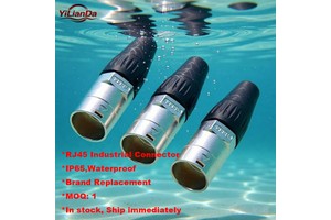 Waterproof Rj45 Connector Rj45 Network Connector Male Plug Housing Ethernet Connector