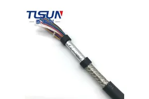 CE Certified Flexible Control Cable LIYCY 300/300V Data Shielding Cable