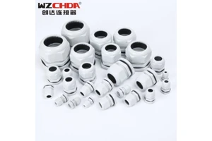 High Quality IP68 Waterproof Nylon PG Thread Cable Glands High/Low Voltage 3-50mm Industrial Use Electric Cable Connector