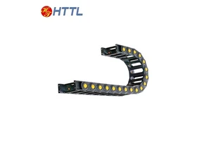 HTTL CNC Machine Tools Enhanced Nylon PA66 Enclosed Flexible Cable for with 1 Year Warranty