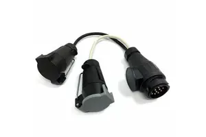 YH1006 Trailer Connector Connector Cable Car Plug Socket Converter Plug European Style