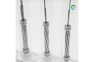Hot Sale Wolf High Voltage 36kV Outdoor Overhead OPGW-12B1-90 2 4 6 12 Core Single Mode Fiber Communication Cable
