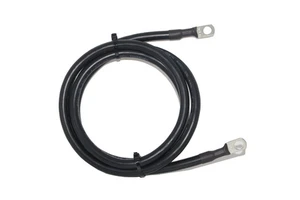 25mm2 4AWG Battery Cable with 5/16 in Lugs Terminal Power Inverter Extension Cables for Automotive Solar Electronic Application