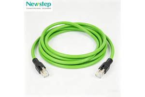 High Flex Industrial Ethernet Cable Shielded SFTP CAT5e EtherCAT RJ45 Connector Machine Robot Drag Chain IP67 300V CE PVC/PUR