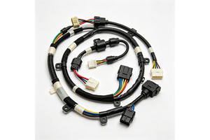Custom Signal Transmission Wire Harness Assembly Multi-Core Shielded Cable Harness for Industrial Sensors OEM Factory