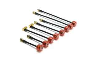 RUSHFPV Cherry SMA 5.8G Antenna LHCP/RHCP VTX Video Transmitter Receiver Analog FPV HD RC Freestyle Racing RC Servos Motors