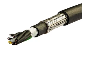 High Flexible PVC Robot Cable TRVVP Flexural Flexible Drag Chain Shielding Cable PVC Sheathed Flexible Control Tow Chain Cable