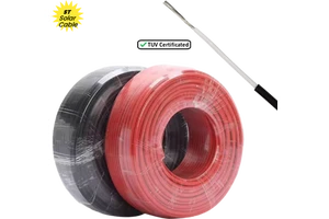 PV1-F 1.5/2.5/4.0/6.0/10 Mm H1Z2Z2 For For Anti-Ultraviolet Low Voltage 0.6/1KV Solar Cable XLPO Power Station
