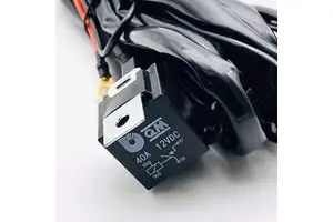 40A12V DC HIDSUV Xenon Lamp Modified Coaxial Automotive Wiring Harness for Lightning Arrester Dimming Copper Conductor for