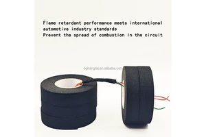 Automotive Wire Harness Wrap Tape for Hybrid & EV High Temperature, Abrasion Resistant, Cable Noise Shield