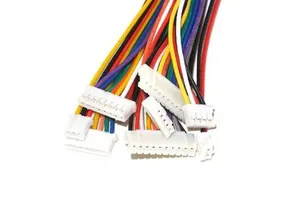 Custom Wire Harness Assembly with JST SH Connector, 4-Position SHR-04V-S-B, 1.0mm Pitch, Pre-Crimped Cables