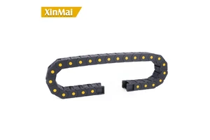 25 Series Full Closed Plastic Nylon Bearing Cable Management CNC Machine Tools Flexible for for