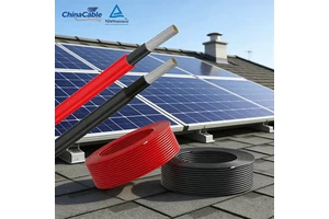 IEC 62930 4mm² Photovoltaic Solar Cable Tinned Copper XLPO Insulation for Solar Inverters Wire 1.5mm²