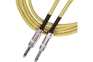 10ft 20ft 3 m Guitar Cable Guitar Bass Keyboard Cable Noise Reduction Function Tone Electric Guitar Line