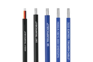 UL3644 Energy Storage Power Cable Flexible Silicone Wires and Cables 4 6 8 14 16 18Awg Automotive Cable 305m Electric Wire Cable