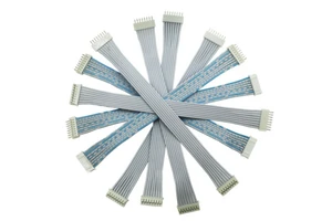 China Factory JST XH2.54 Single/Dual Head Wire Cable Connector 2 P-12P 12 Pin Pitch White Blue Male Female Plug Connector
