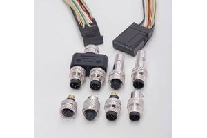 Industrial M8 Circular Connector Male Female Cable Connector IP67 Waterproof M8 Sensor Connector