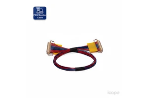 New Payment Display Motherboard Link Power Fiber Cable FEP Tinned Copper Conductor Low Signal Loss TDR 100 Wiring Harness