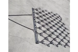 Tractor Chain Link Heavy Duty Drag Harrow 6 Feet Galvanized PVC Coated Farm Use