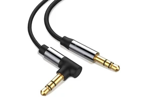 Guitar Patch Cables 6-Inch (0.15m) 6.35MM Right-Angle PVC Braided Non-Shielded Instrument Audio Cable for Microphone Effects