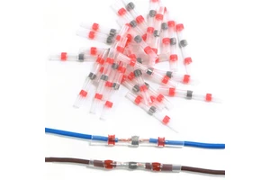 PE Insulated Electrical Wiring Connectors Wire Connector Waterproof Heat Shrink Wire Butt Connector
