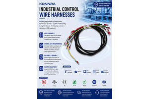 Custom Shielded Wire Harness PVC for Industrial Automation Motorcycle Automobile Applications-Sensor Control System Cable