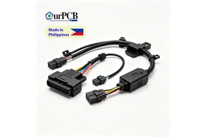 Custom Industrial Ethernet Wire Harness Assembly RJ45 M12 Connector Cable Harness For Networking Systems UL RoHS Factory