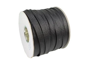 PET Braided Halogen Free 220V Cable Sleeve 3mm Flame Retardant Expandable Abrasion Resistant Protect Cables for Wire Harness
