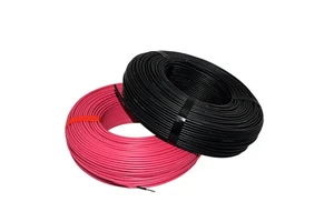 QIFAN PV1-F AC 0.6/1kV DC 1.8kV 1.5mm XLPO Tinned Copper Conductor Solar Cable for Industrial Mining Construction Overhead