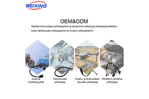 Factory Manufacturer Custom Wiring Harness E00141 for LCD LVDS Panel Cable Electrical Automotive Auto Car Wire Harness