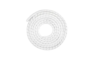 SC ECOMMERCE White Spiral Cable Tidy with Accessories Included Model CT-NH1J-0NW8 Made in USA