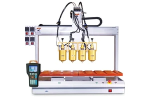 Benchtop Automatic Soldering Robot High Precision Motor Pump LED Wire Harness Circuit Board Welding Engine Gearbox Bearing PLC