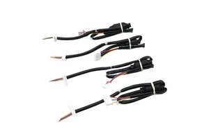 Factory Custom Wiring Harness OEM Molex 2 3 4 5 6 7 8 9 Pin Female Male With Magnetic Ring Shield Assembly Wire Harness