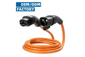 16A 32A 48A Tesla Charging Mobile Connector NACS Charger Charging Station Tesla Extension Cable 3m 5m 7m Customized