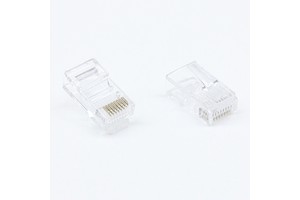 SCONDAR Network Ethernet Rj45 RJ-45 Male Connector Cat5 Cat5e Modular Snap Plug 8P8C Cat 5 5e RJ 45 Conector