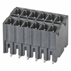 Double Vertical Header 2X 3.81mm High Temperature Terminal Block