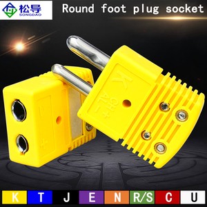 K-type J E N RS U B CC Connector OSTW-K-M/F Thermocouple Plug Socket OSTW Large Connector