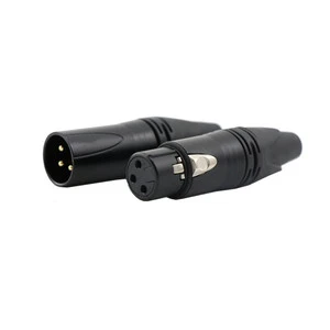 Mini Audio Xlr Connector 3 Pin Waterproof Design for Audio & Video Applications