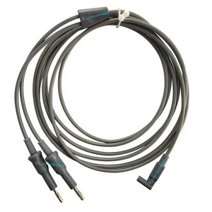 Electrosurgical Cables 4.0mm Banana Plug Handle Connecting Wire for Surgical Instruments Reusable Bipolar Cable